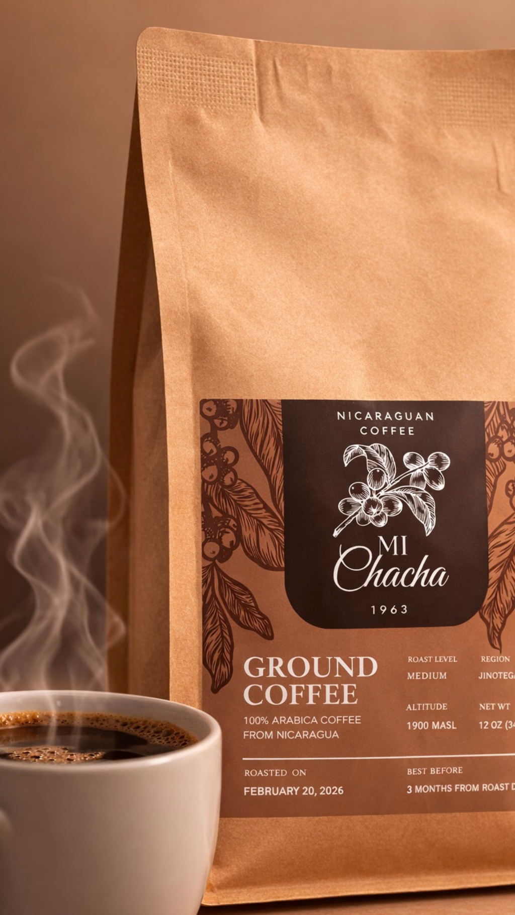 Mi Chacha Coffee Premium Ground Coffee